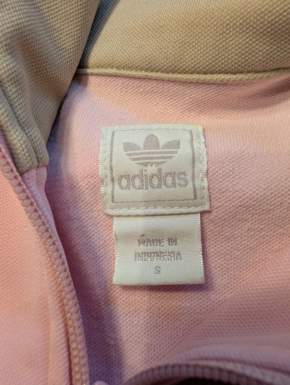 Adidas Retro Track Jacket Women's Small Full Zip Front Zip Pockets - Picture 2 of 6
